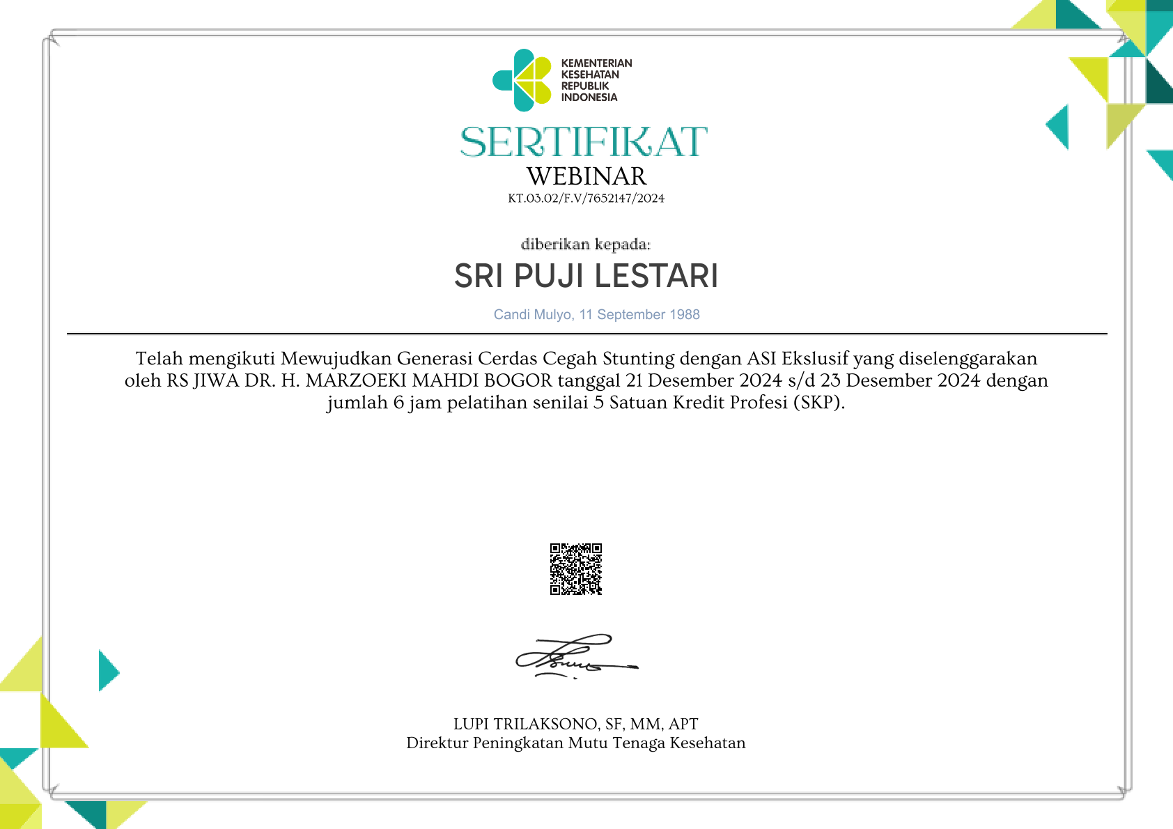 Sertifikat PMB 2 Sertifikat PMB 2